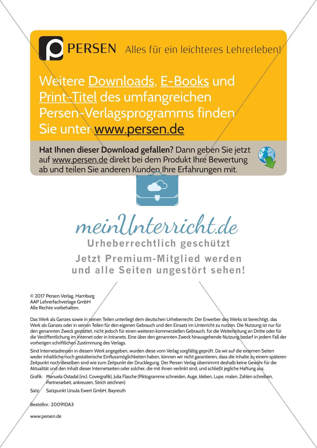 Bildergeschichte: Mengen und Zahlen im Zahlenraum 10 Preview 7
