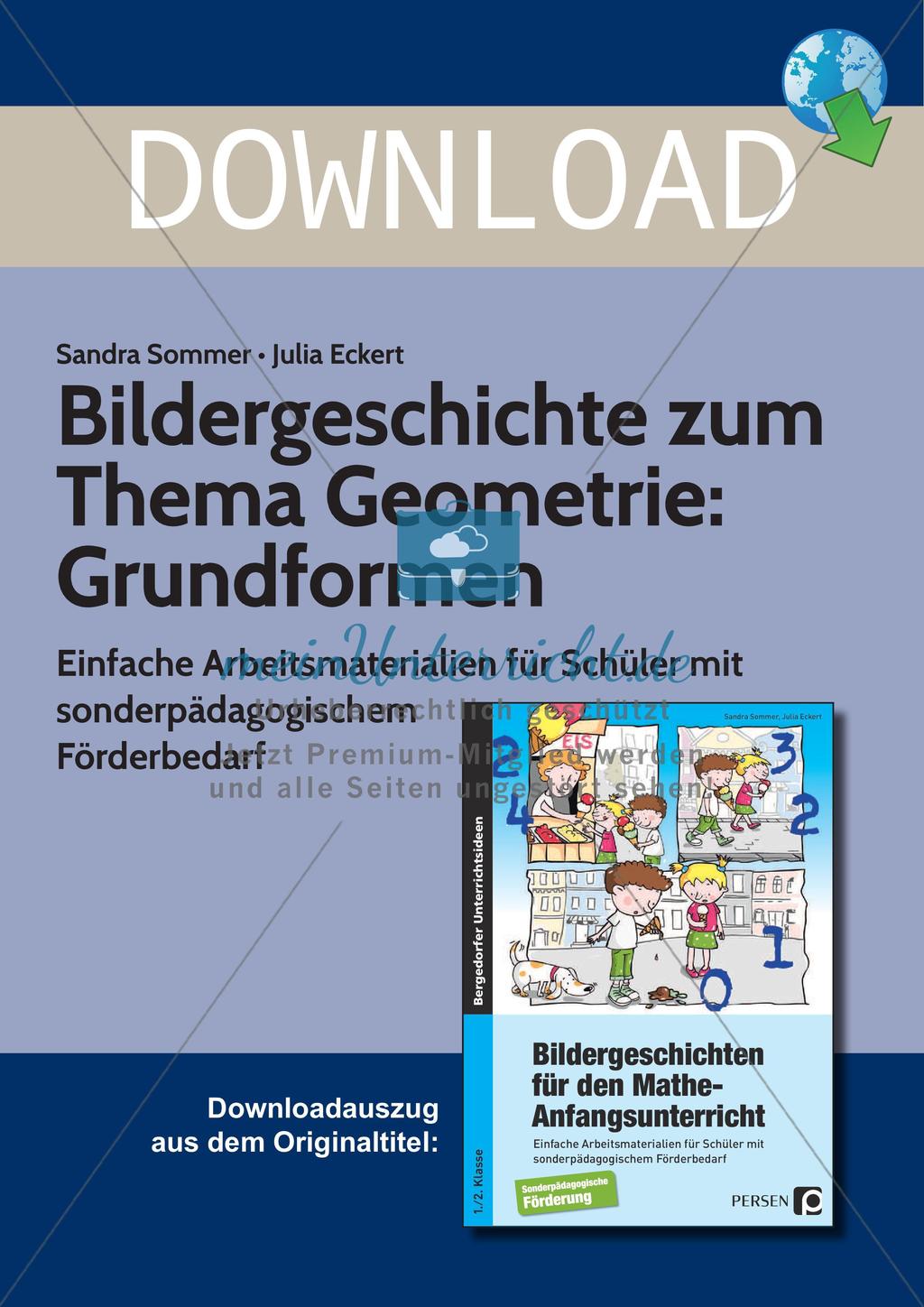 Bildergeschichte: Geometrische Grundformen Preview 1