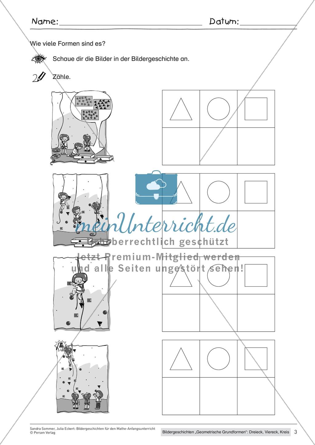 Bildergeschichte: Geometrische Grundformen Preview 5