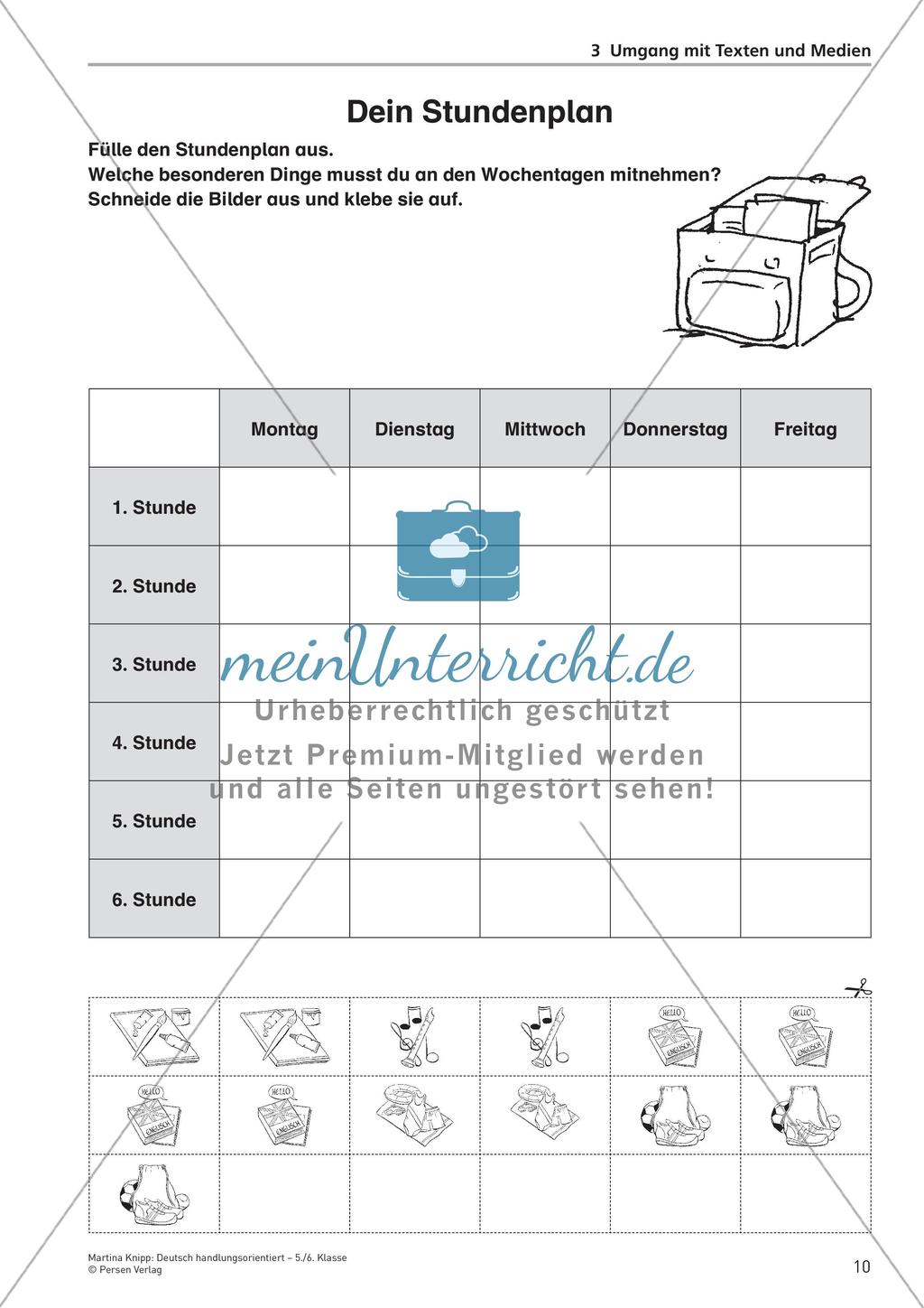 Handlungsorientierter Umgang mit Texten und Medien Preview 12