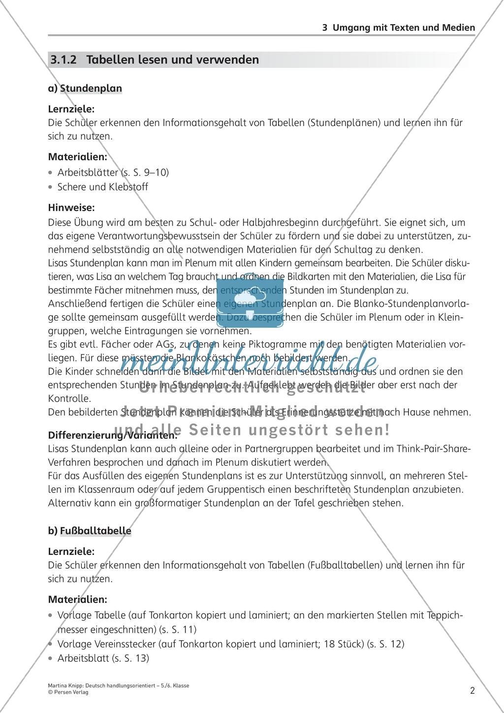 Handlungsorientierter Umgang mit Texten und Medien Preview 4
