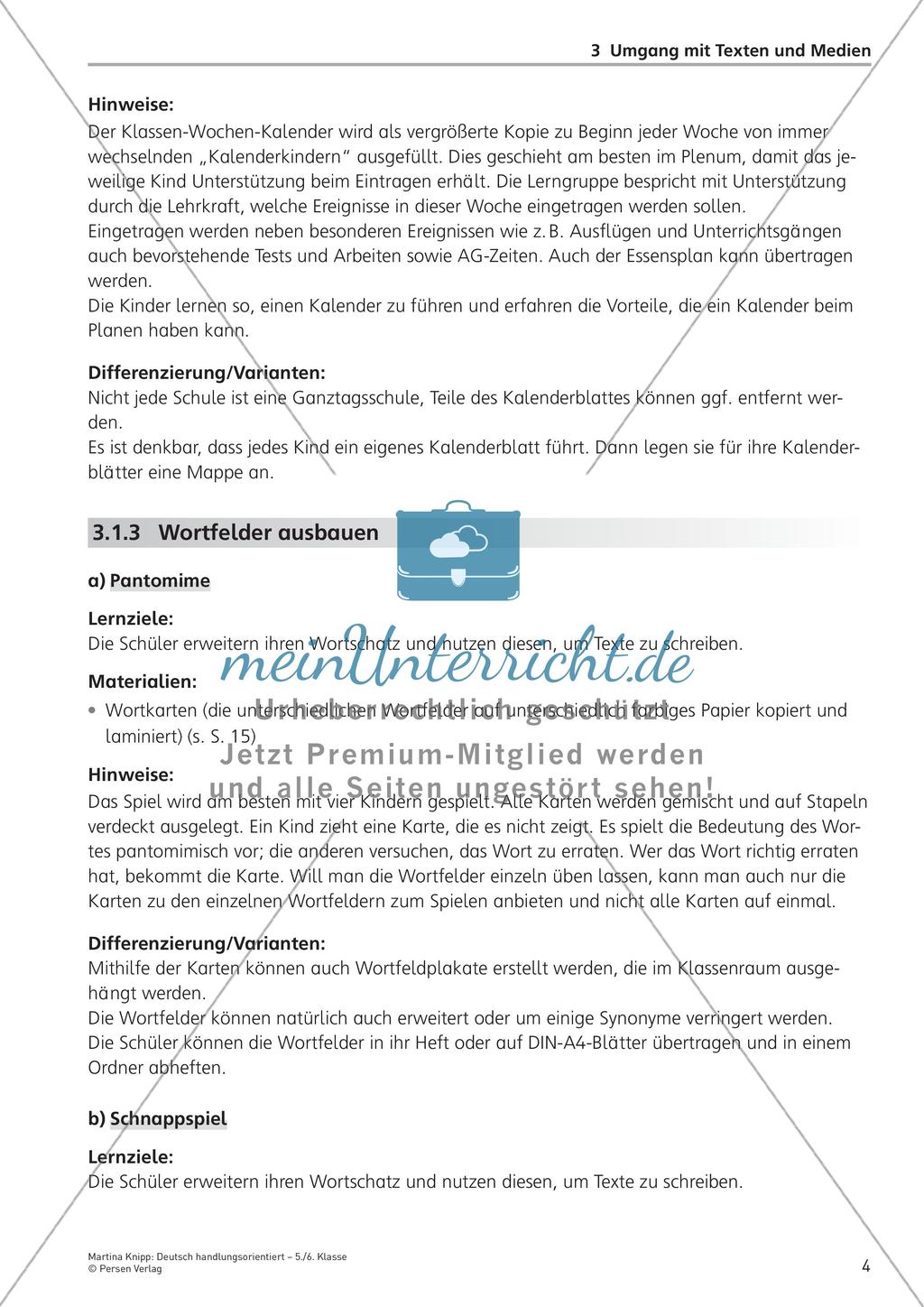 Handlungsorientierter Umgang mit Texten und Medien Preview 6