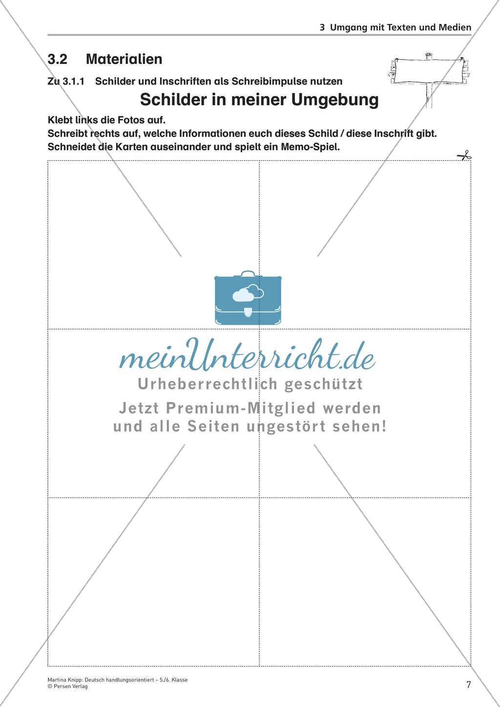Handlungsorientierter Umgang mit Texten und Medien Preview 9