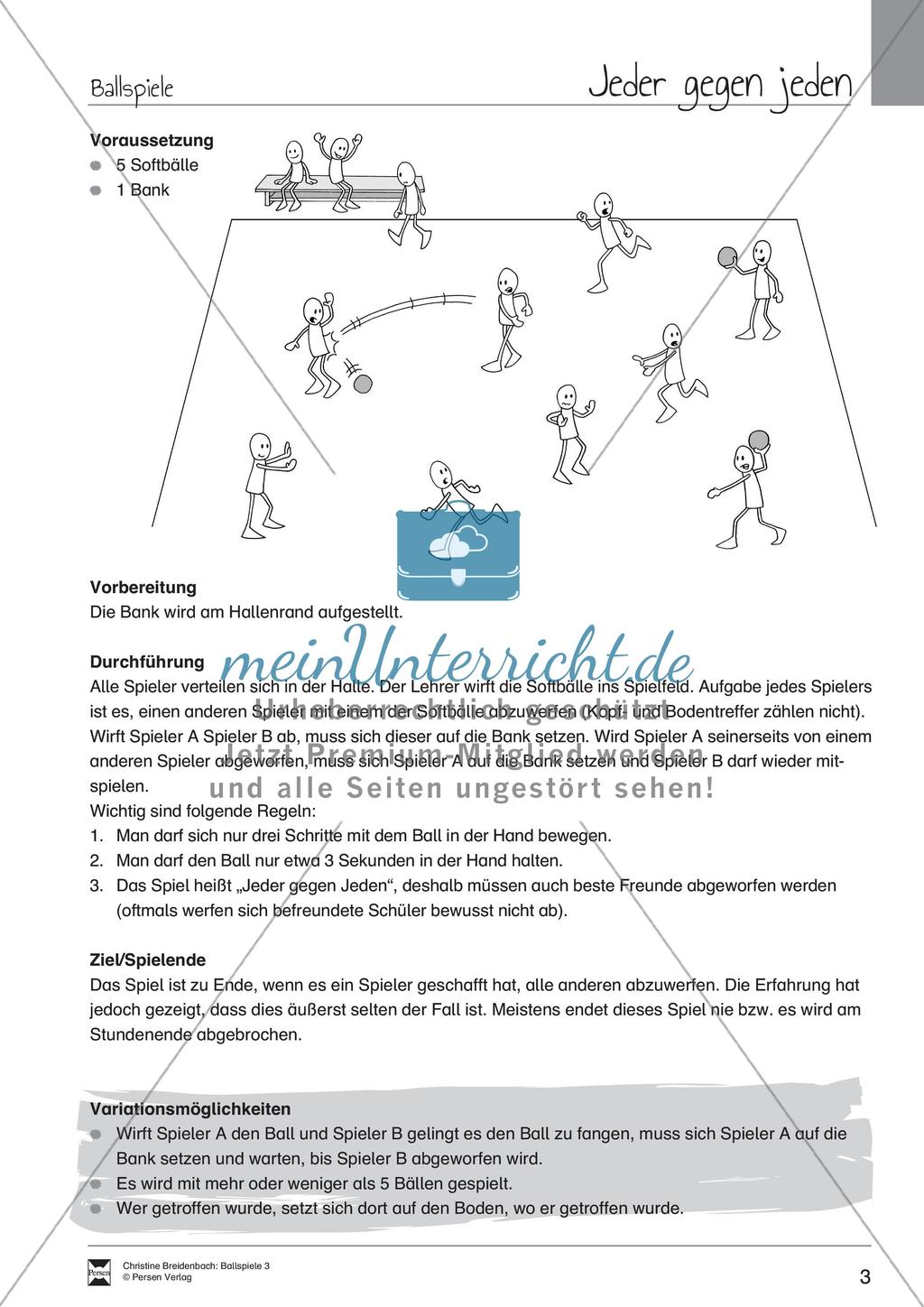 Mannschaftsspiele mit dem Ball Preview 3