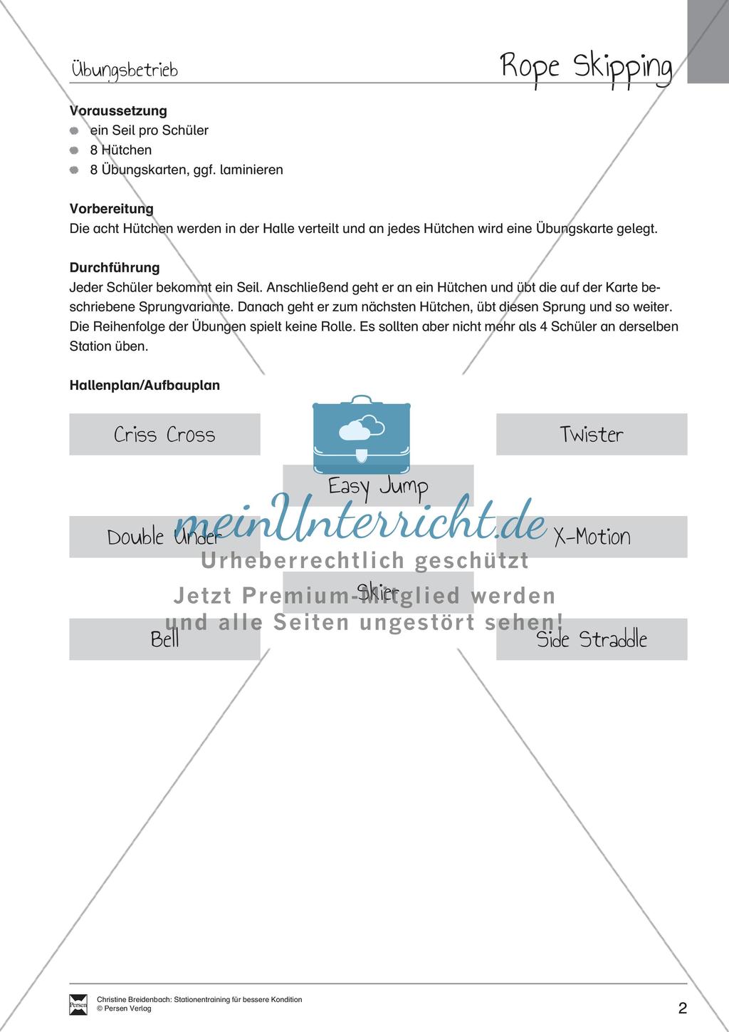 Stationentraining für bessere Kondition Preview 2
