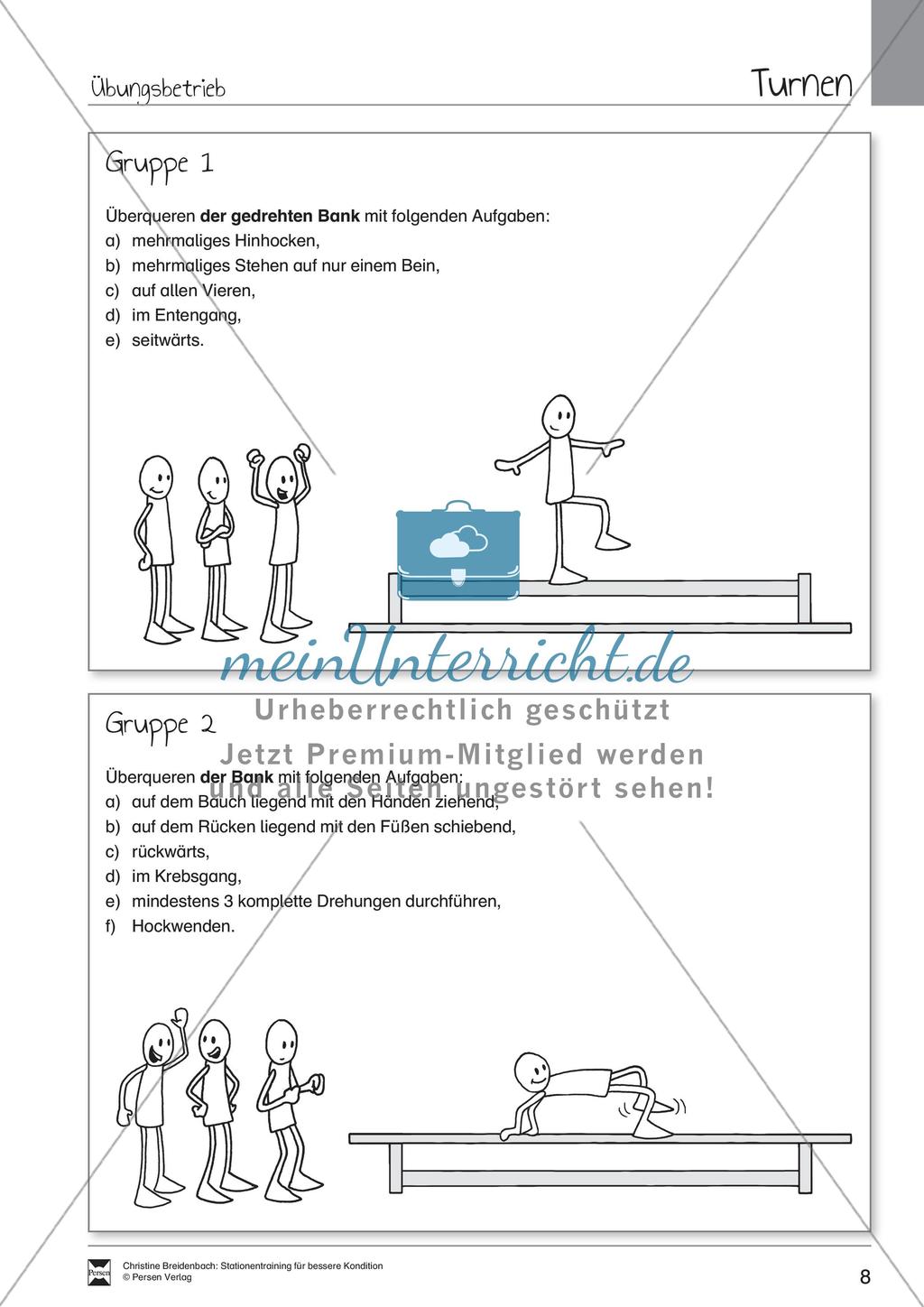 Stationentraining für bessere Kondition Preview 8