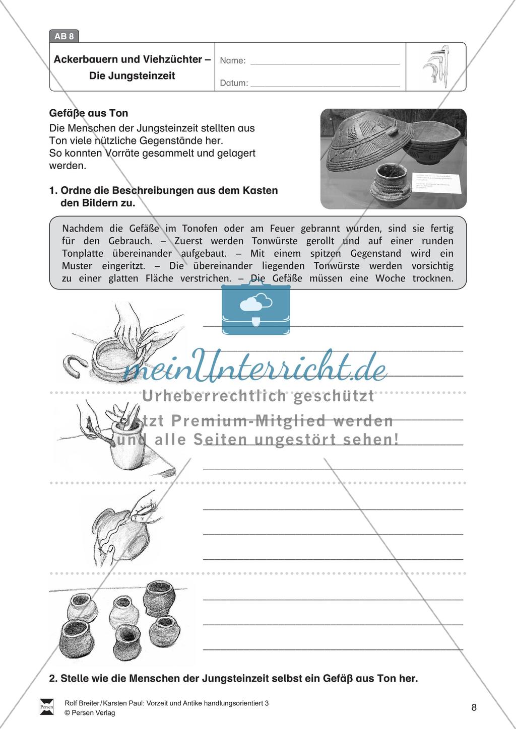 Vorzeit und Antike: Die Jungsteinzeit Preview 9