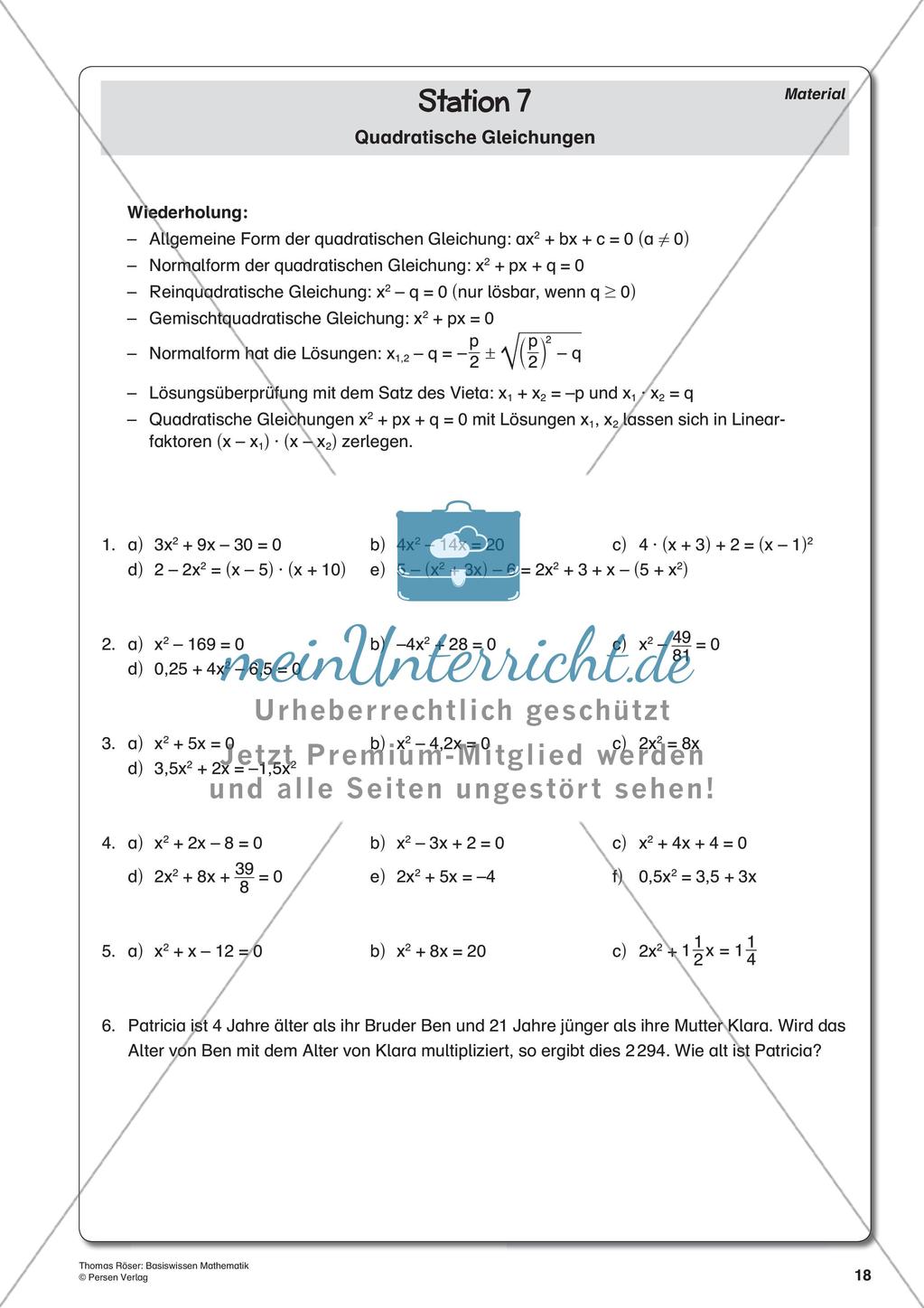 Basiswissen Mathematik Preview 20