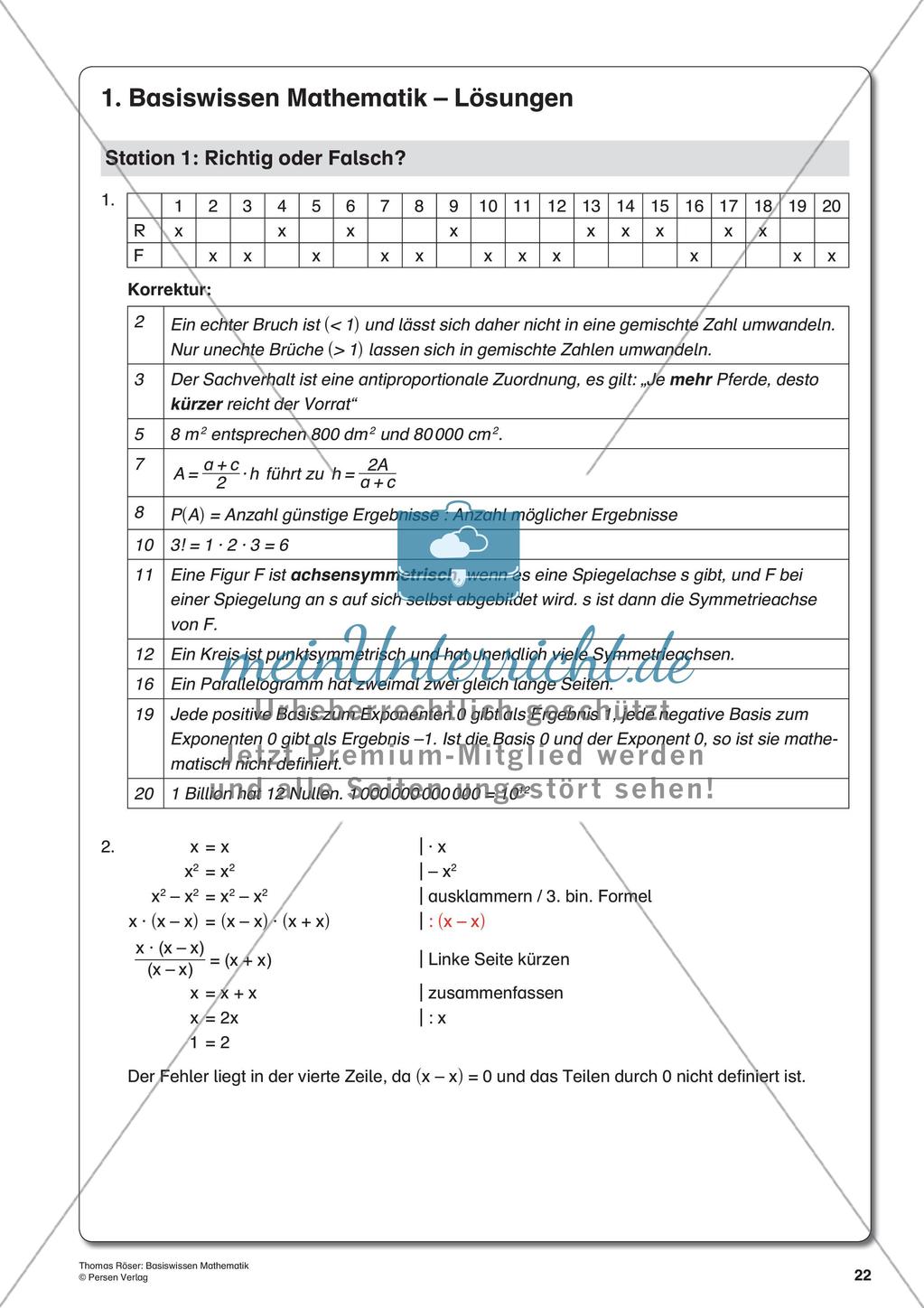 Basiswissen Mathematik Preview 24