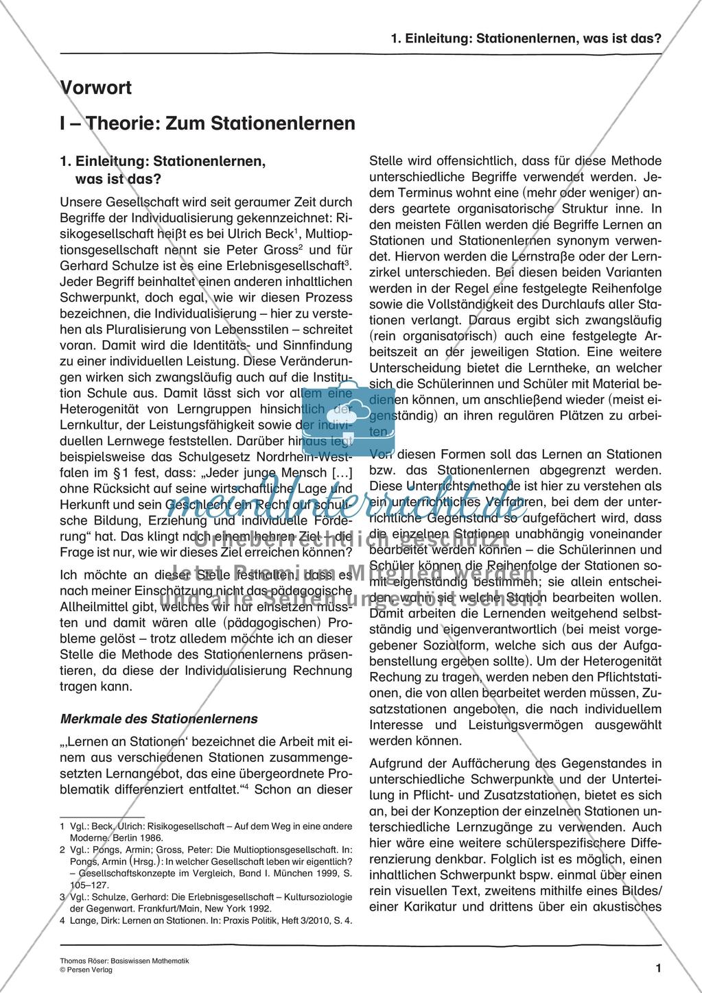 Basiswissen Mathematik Preview 3