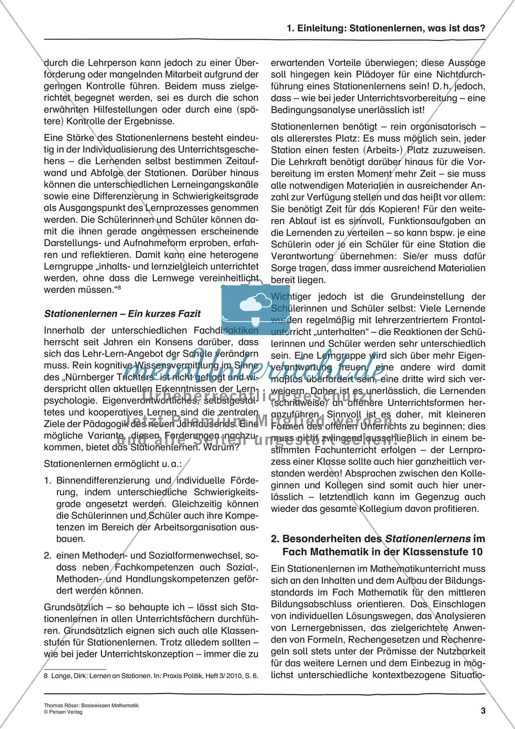 Basiswissen Mathematik Preview 5