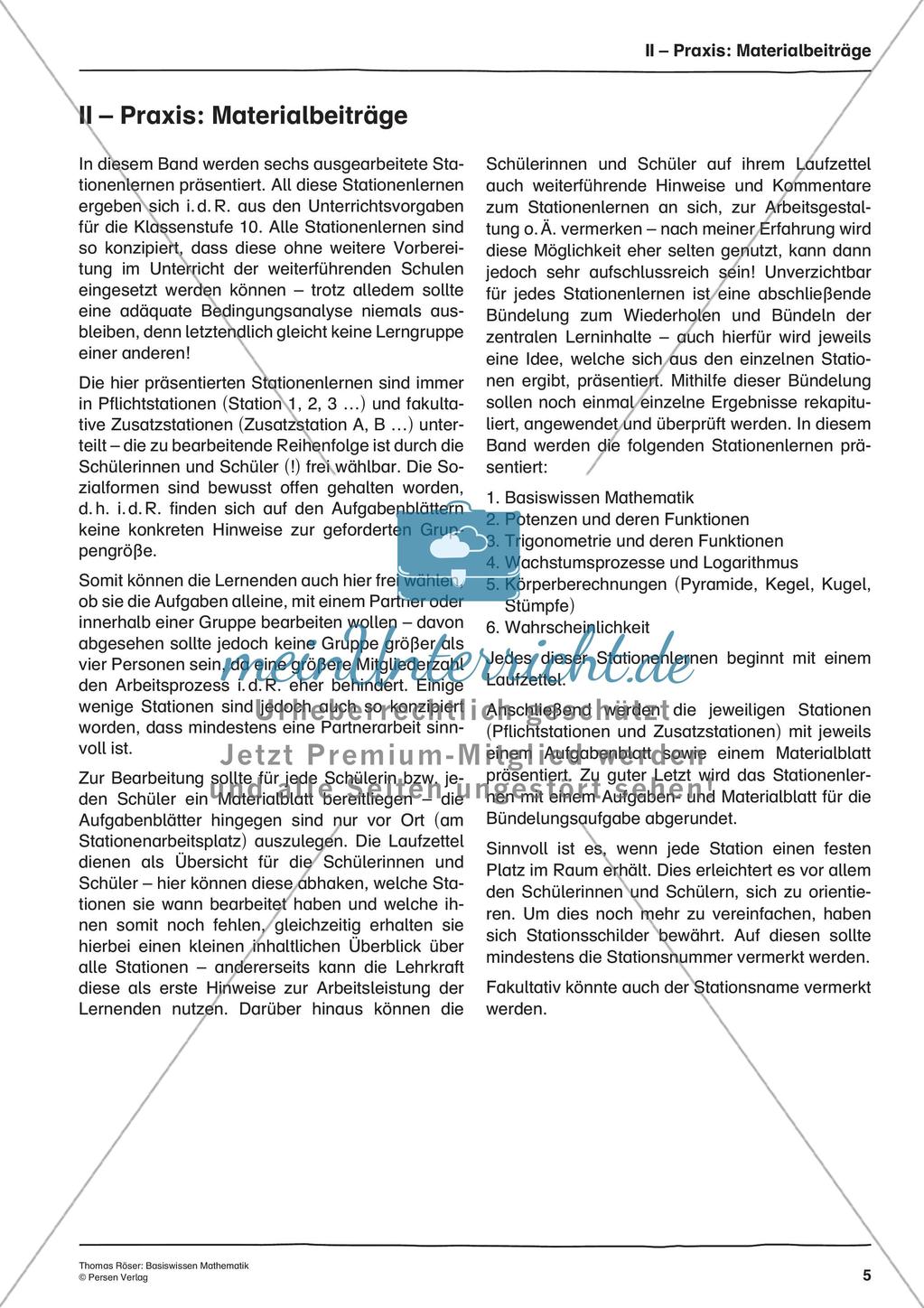 Basiswissen Mathematik Preview 7