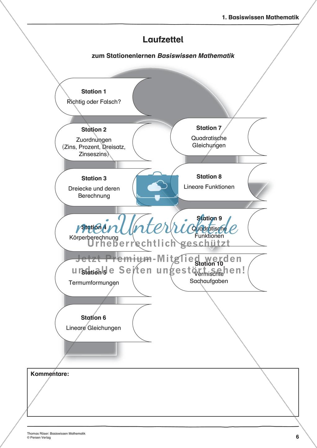 Basiswissen Mathematik Preview 8