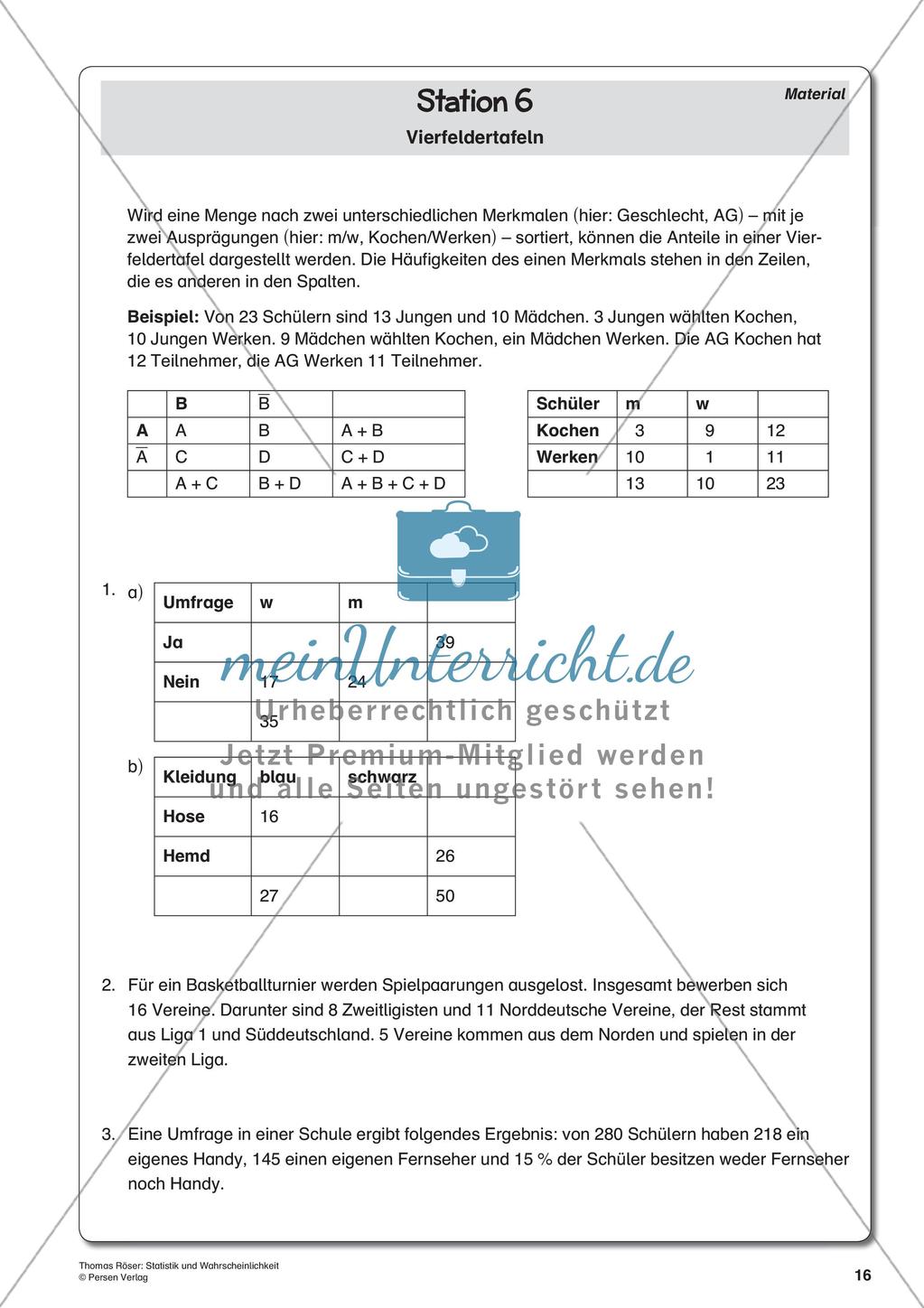 Statistik und Wahrscheinlichkeit Preview 18
