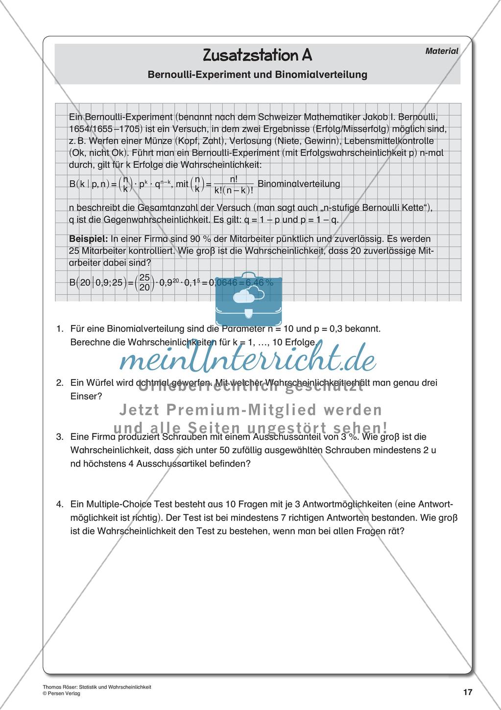 Statistik und Wahrscheinlichkeit Preview 19