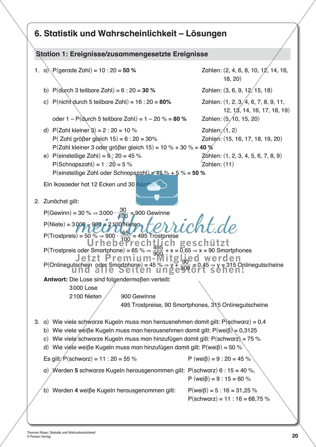 Statistik und Wahrscheinlichkeit Preview 22