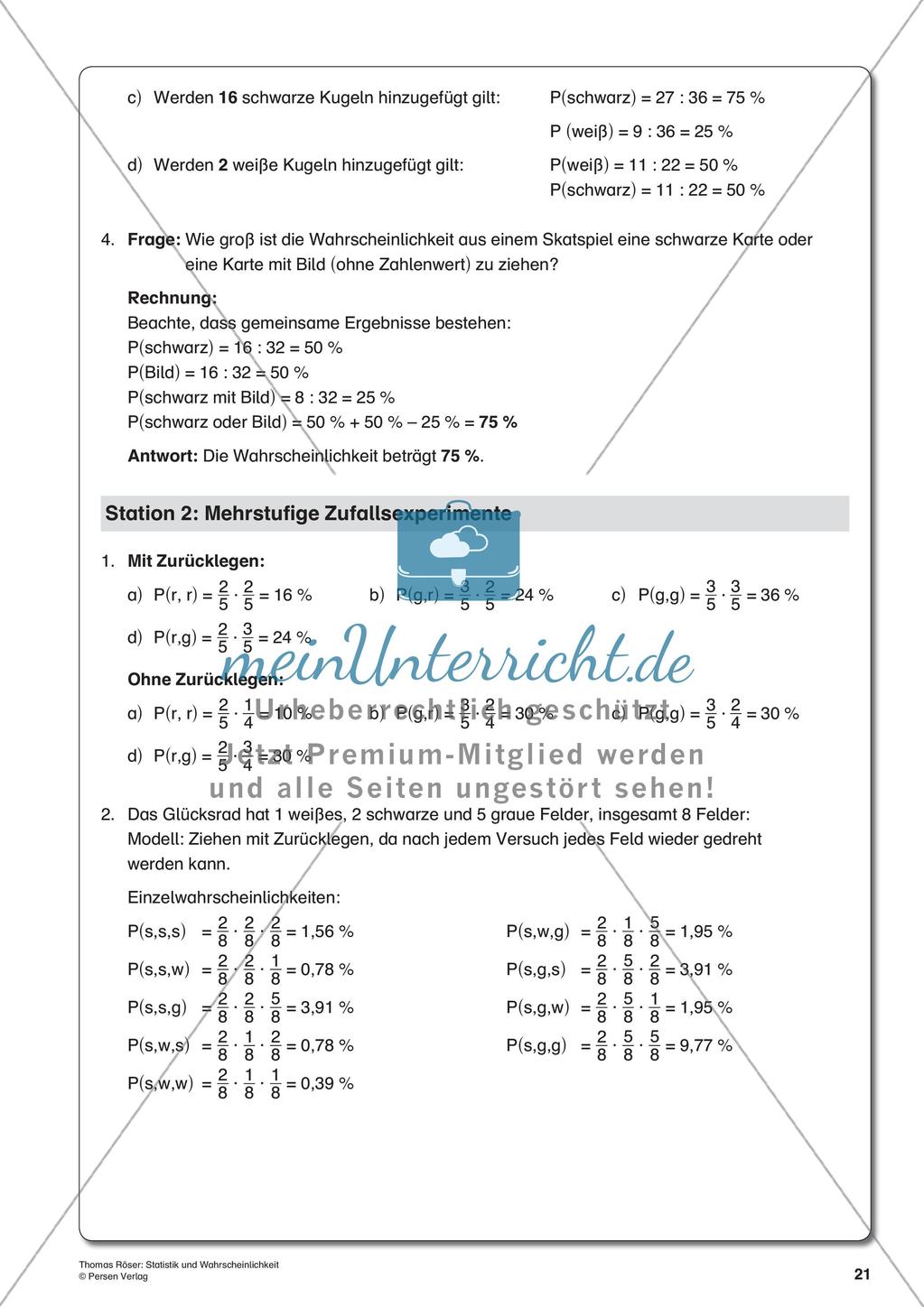 Statistik und Wahrscheinlichkeit Preview 23