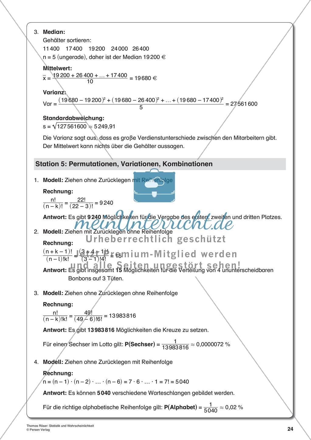 Statistik und Wahrscheinlichkeit Preview 26