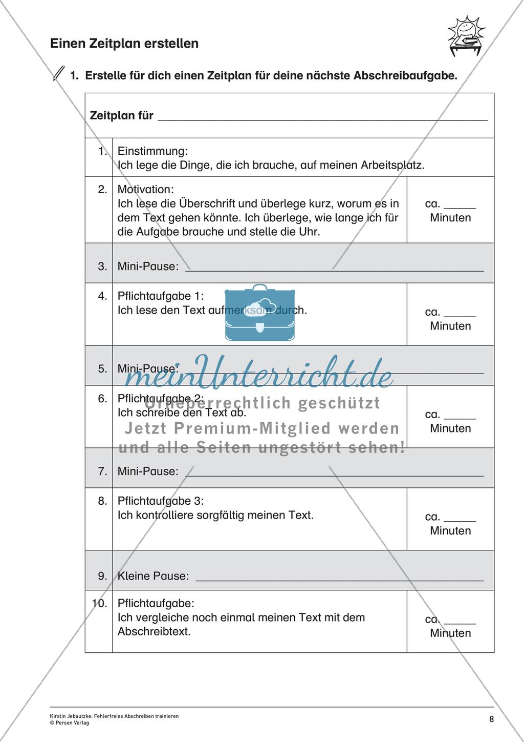 Trainieren von fehlerfreiem Abschreiben Preview 10