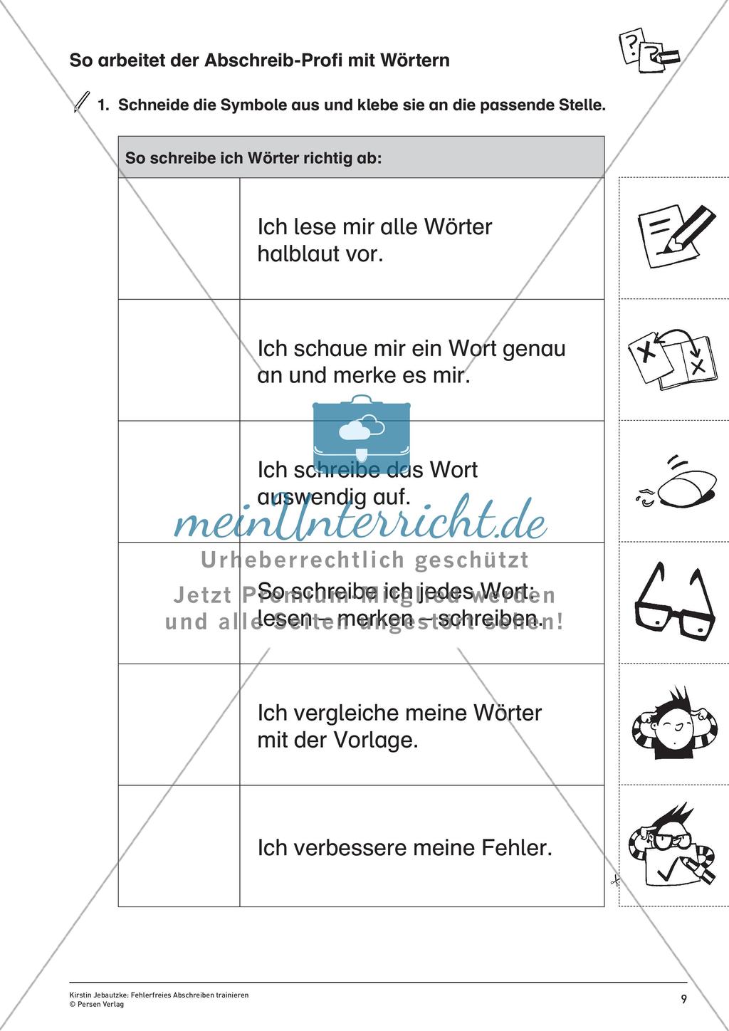 Trainieren von fehlerfreiem Abschreiben Preview 11