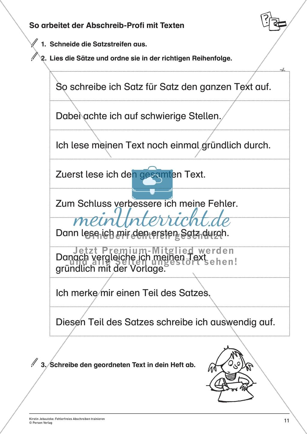 Trainieren von fehlerfreiem Abschreiben Preview 13