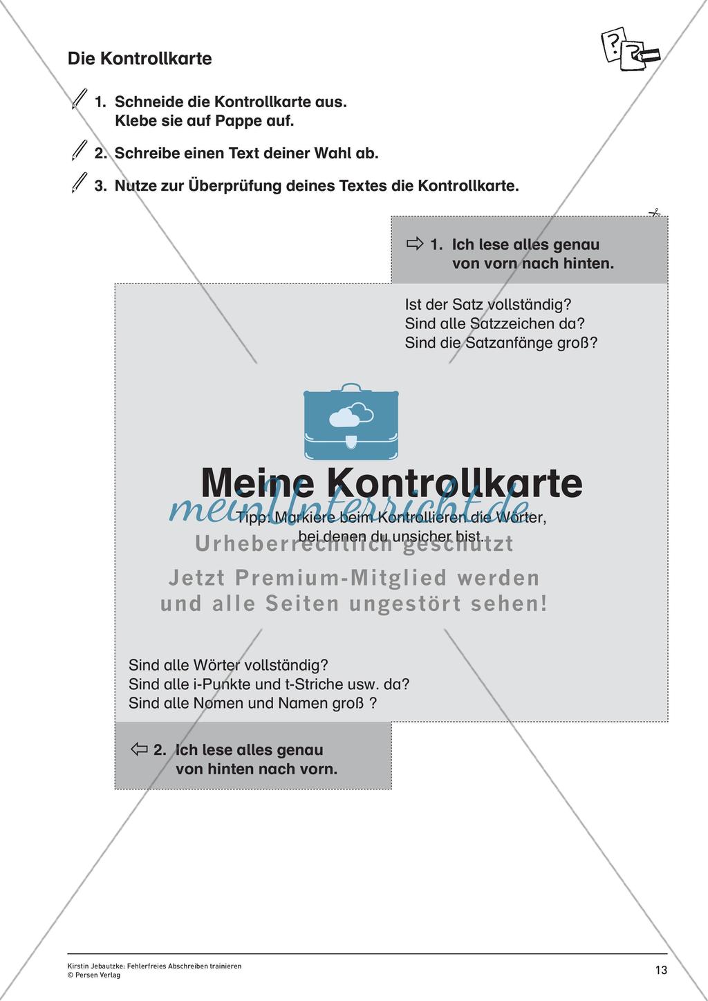 Trainieren von fehlerfreiem Abschreiben Preview 15