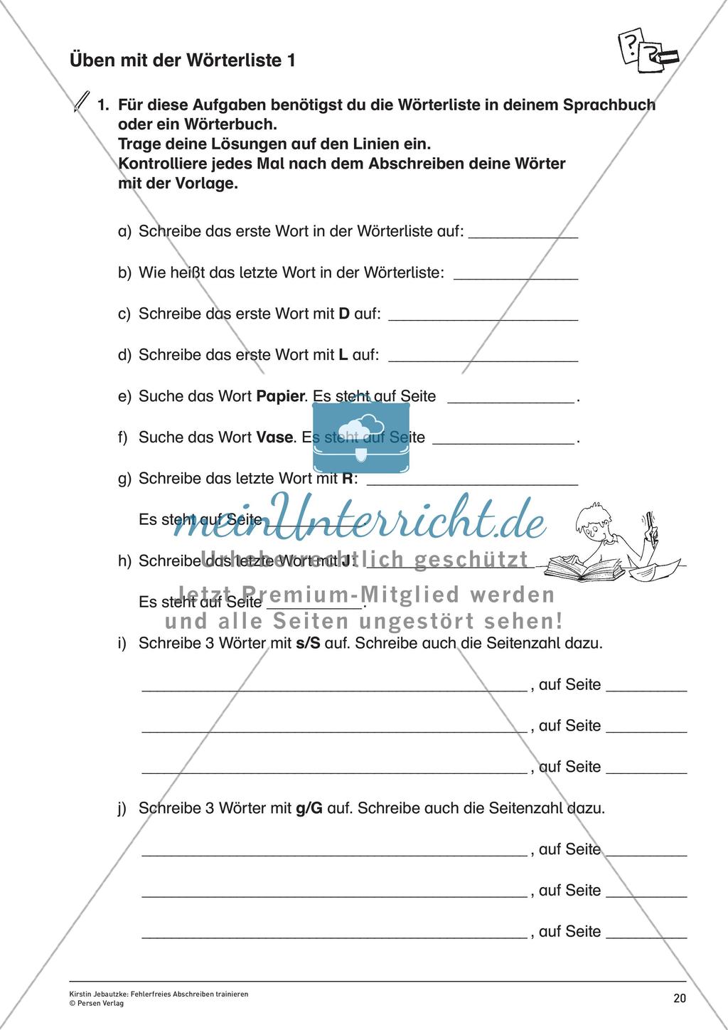 Trainieren von fehlerfreiem Abschreiben Preview 22