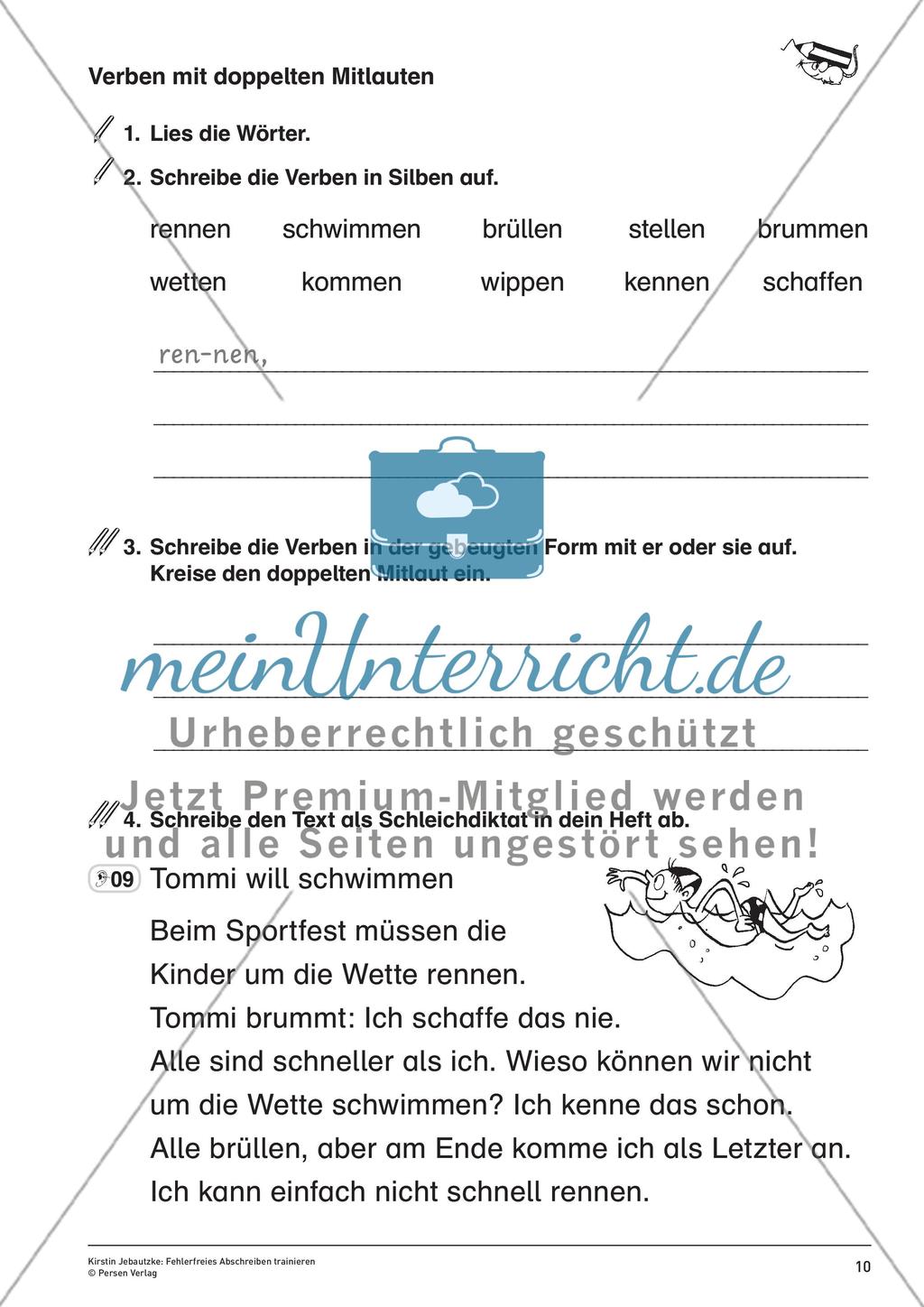 Üben der Rechtschreibfähigkeit Preview 12