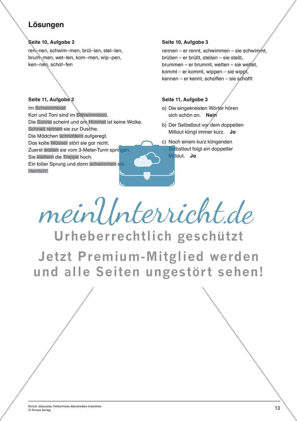 Üben der Rechtschreibfähigkeit Preview 15