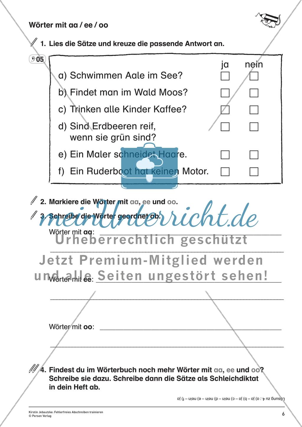Üben der Rechtschreibfähigkeit Preview 8