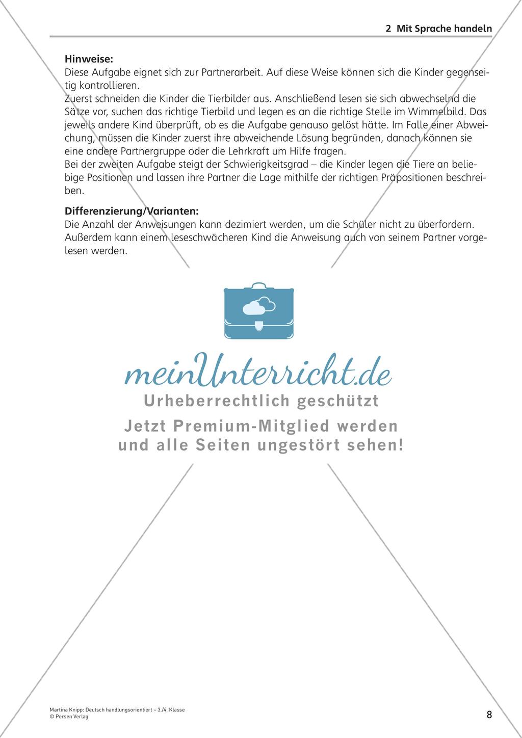 Handlungsorientiertes Handeln mit Sprache Preview 10