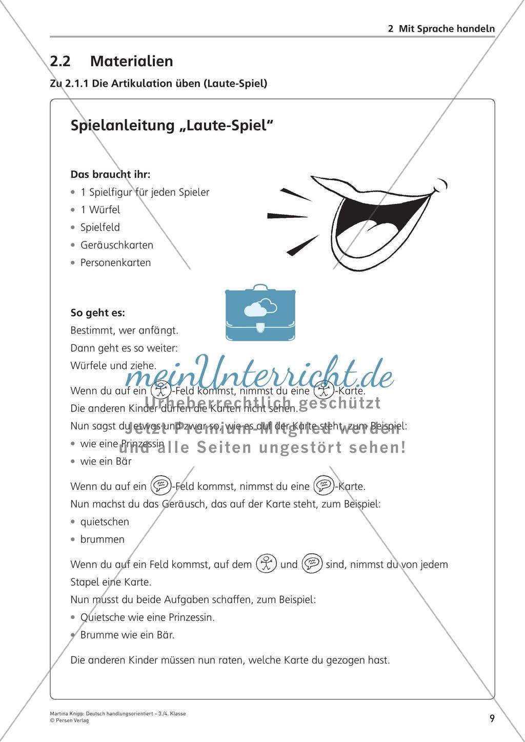 Handlungsorientiertes Handeln mit Sprache Preview 11