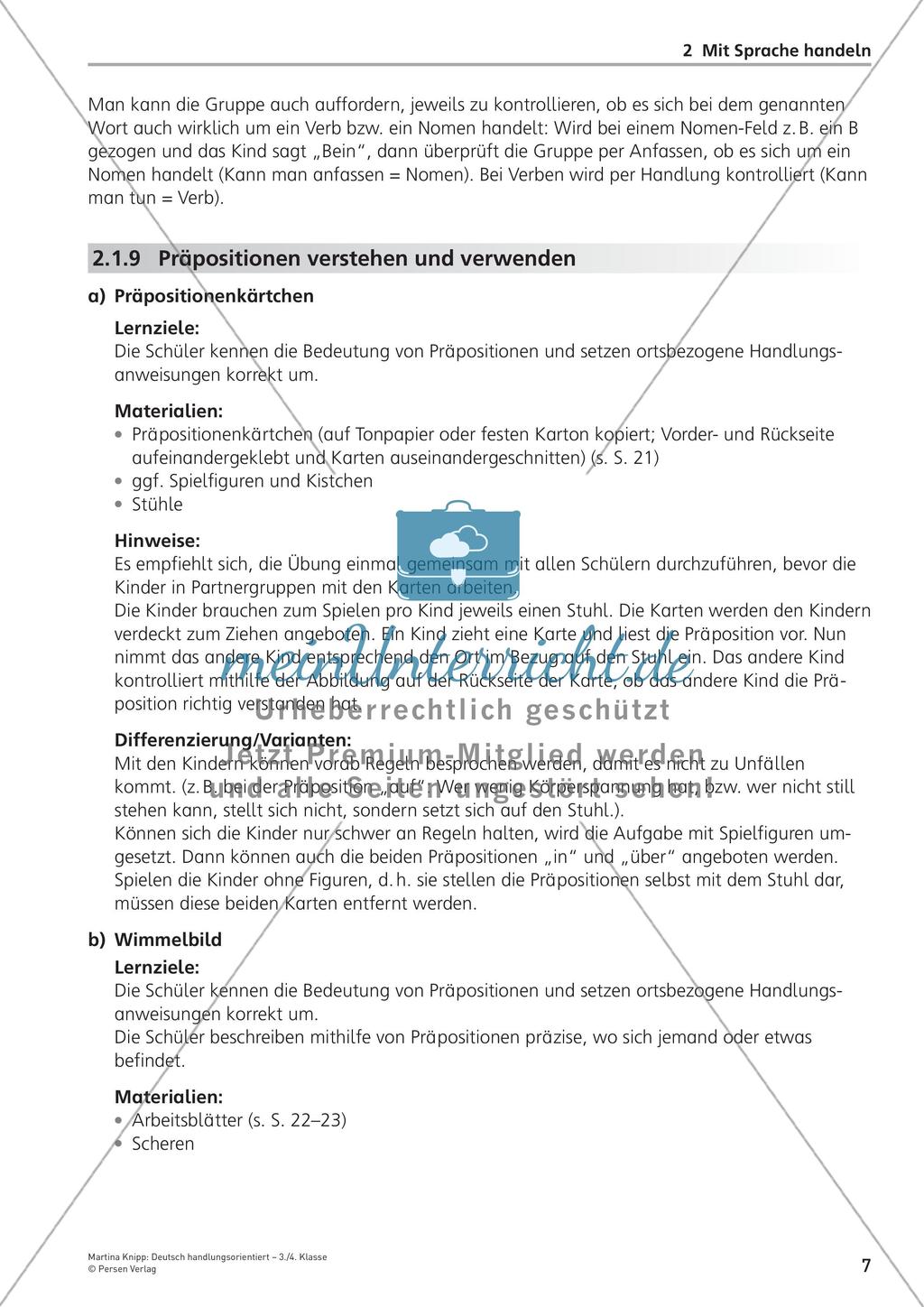 Handlungsorientiertes Handeln mit Sprache Preview 9