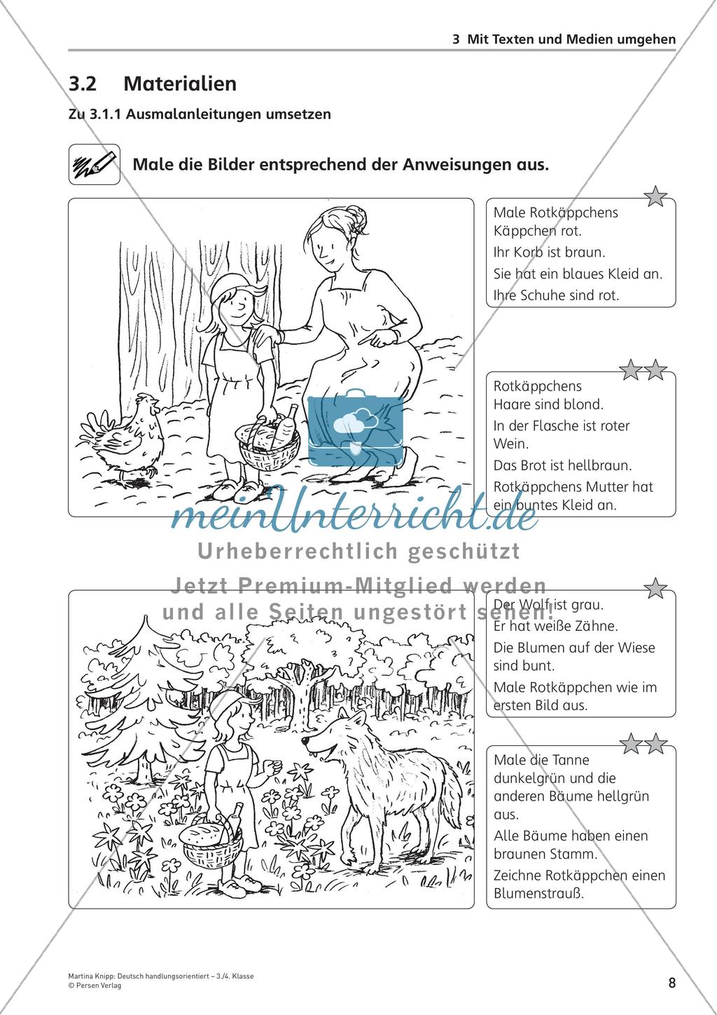 Handlungsorientierter Umgang mit Texten und Medien Preview 10