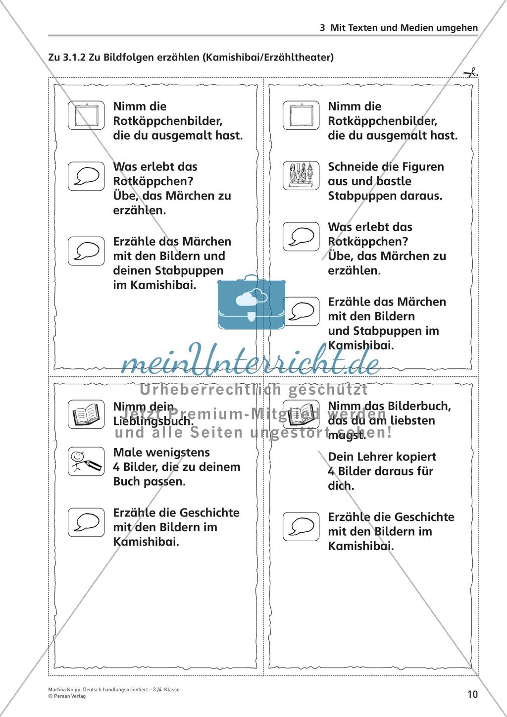 Handlungsorientierter Umgang mit Texten und Medien Preview 12