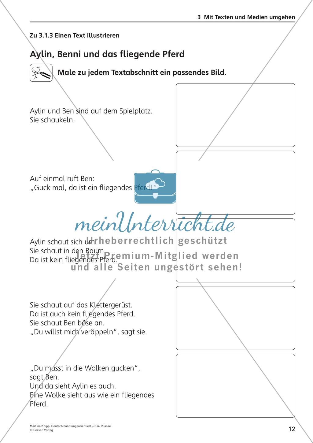 Handlungsorientierter Umgang mit Texten und Medien Preview 14