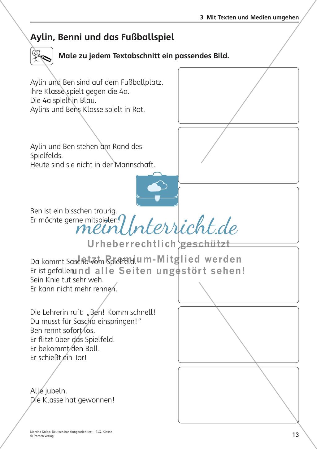 Handlungsorientierter Umgang mit Texten und Medien Preview 15