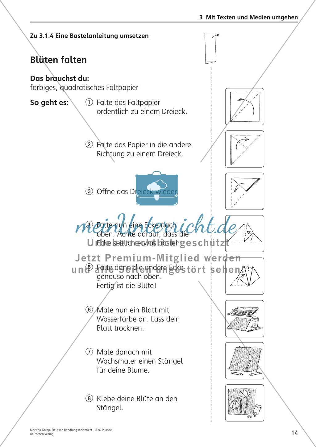Handlungsorientierter Umgang mit Texten und Medien Preview 16
