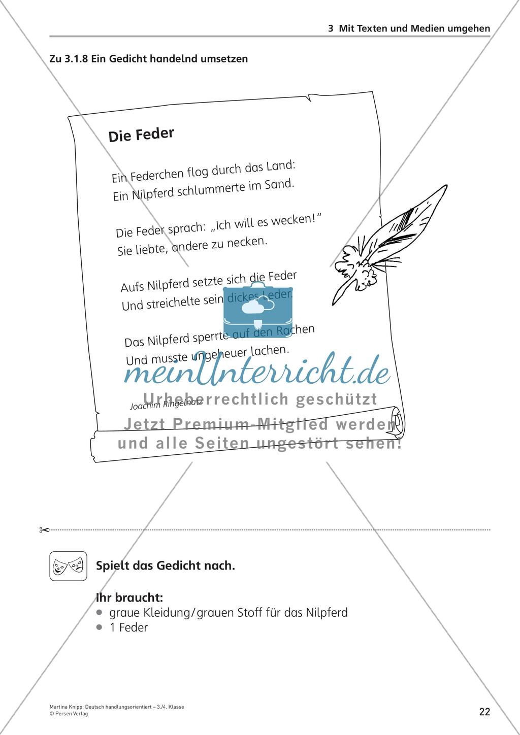 Handlungsorientierter Umgang mit Texten und Medien Preview 24