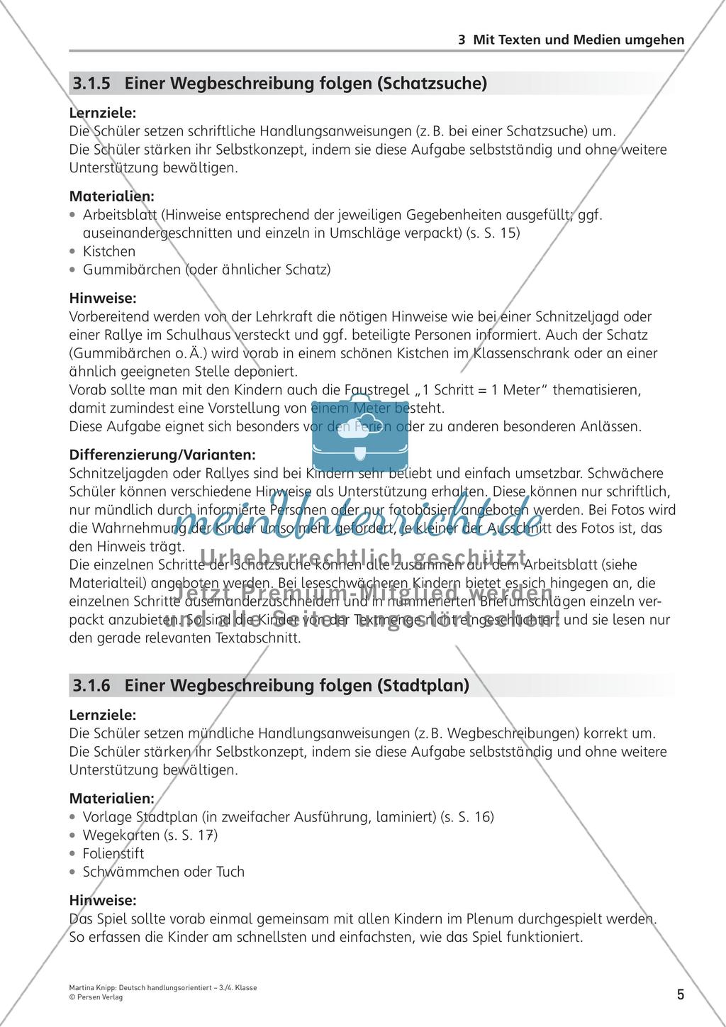 Handlungsorientierter Umgang mit Texten und Medien Preview 7