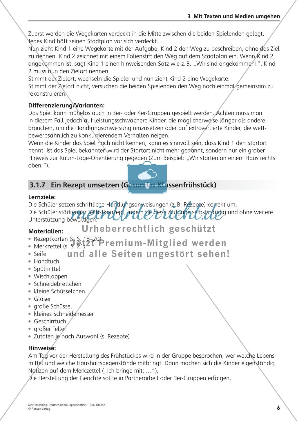 Handlungsorientierter Umgang mit Texten und Medien Preview 8