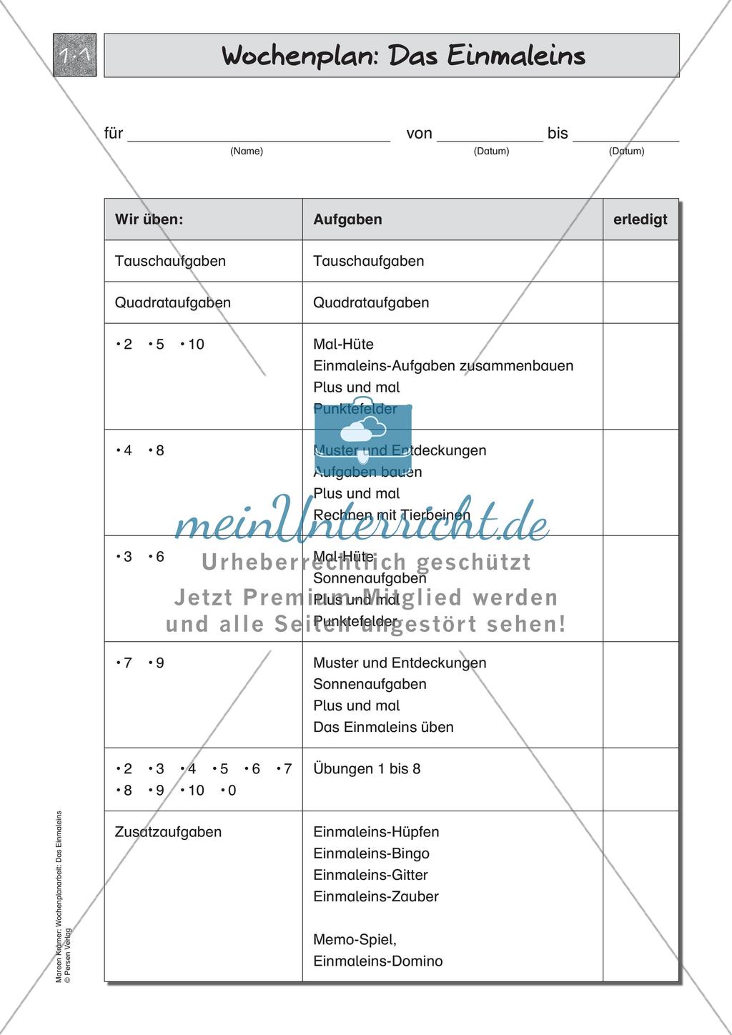 Das Einmaleins Preview 4