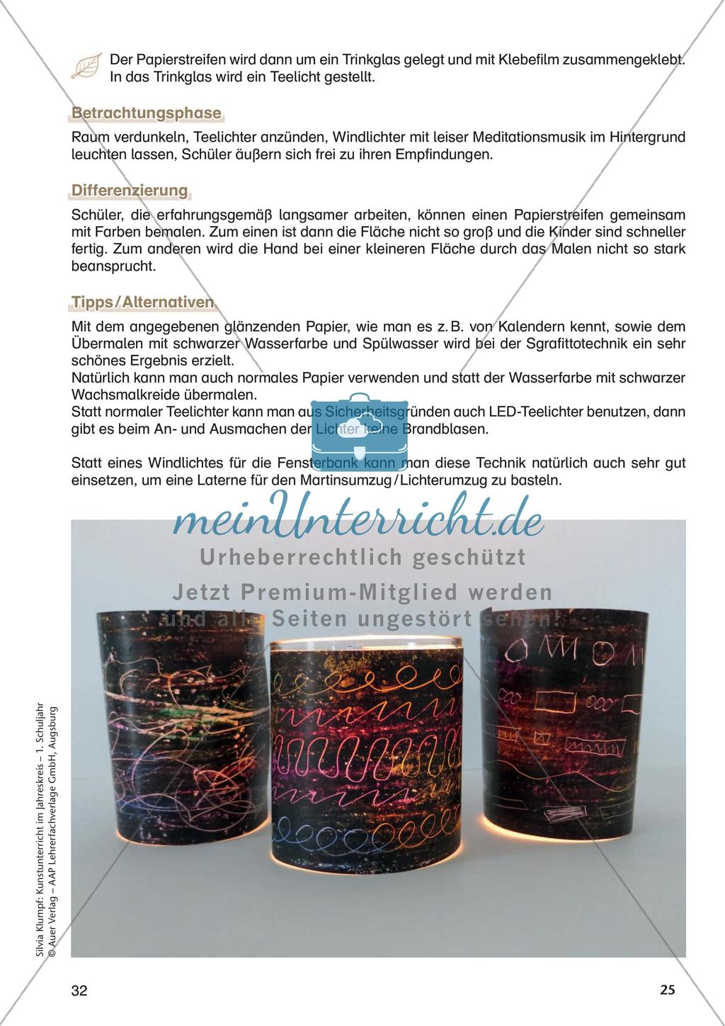 Kunstunterricht im Jahreskreis: Herbst Preview 27