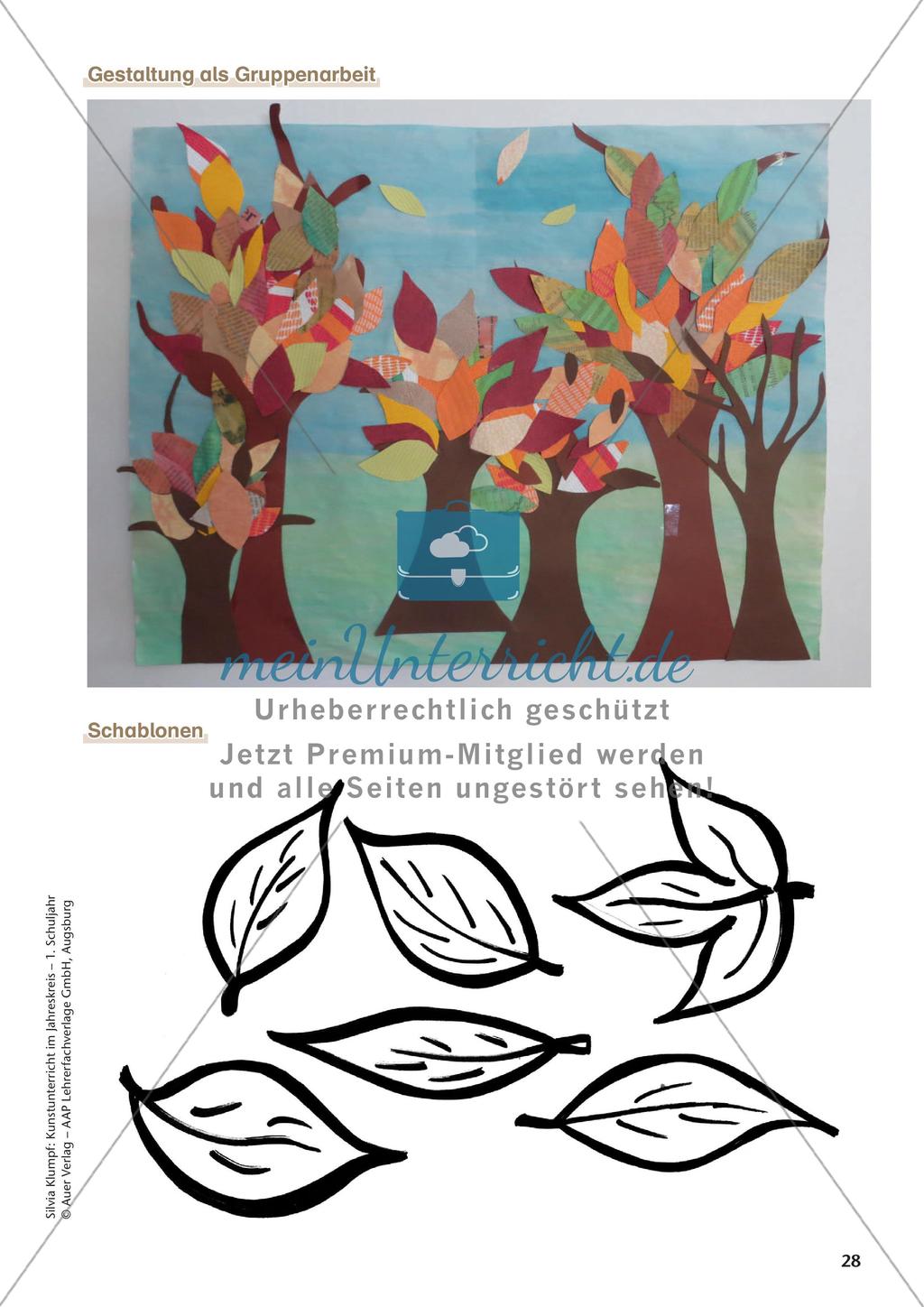Kunstunterricht im Jahreskreis: Herbst Preview 30