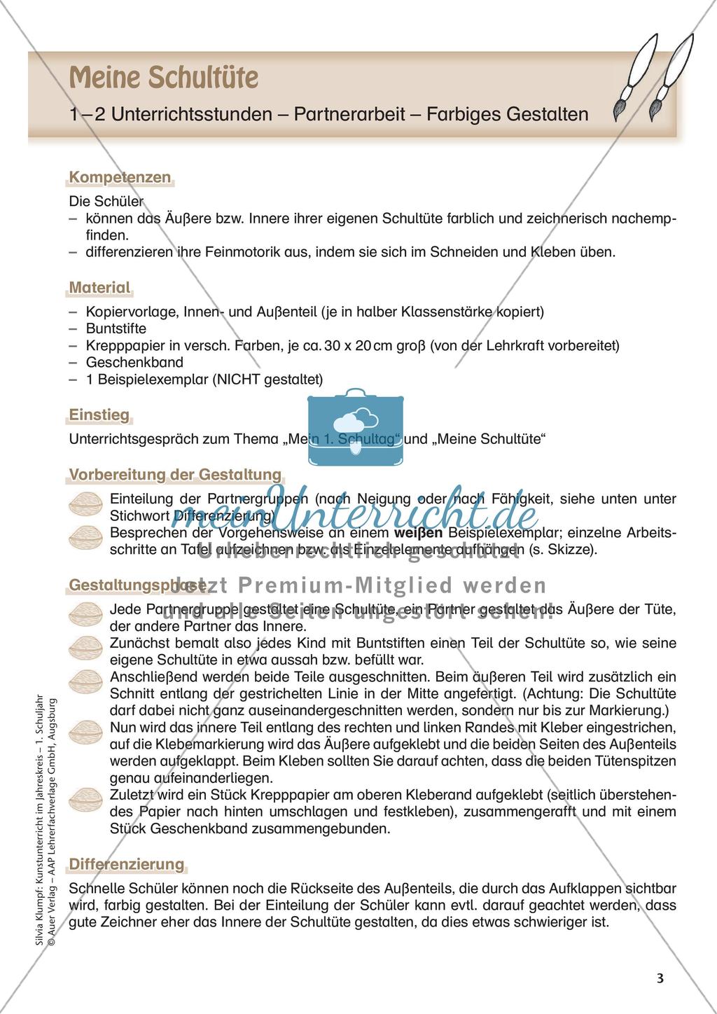Kunstunterricht im Jahreskreis: Herbst Preview 5