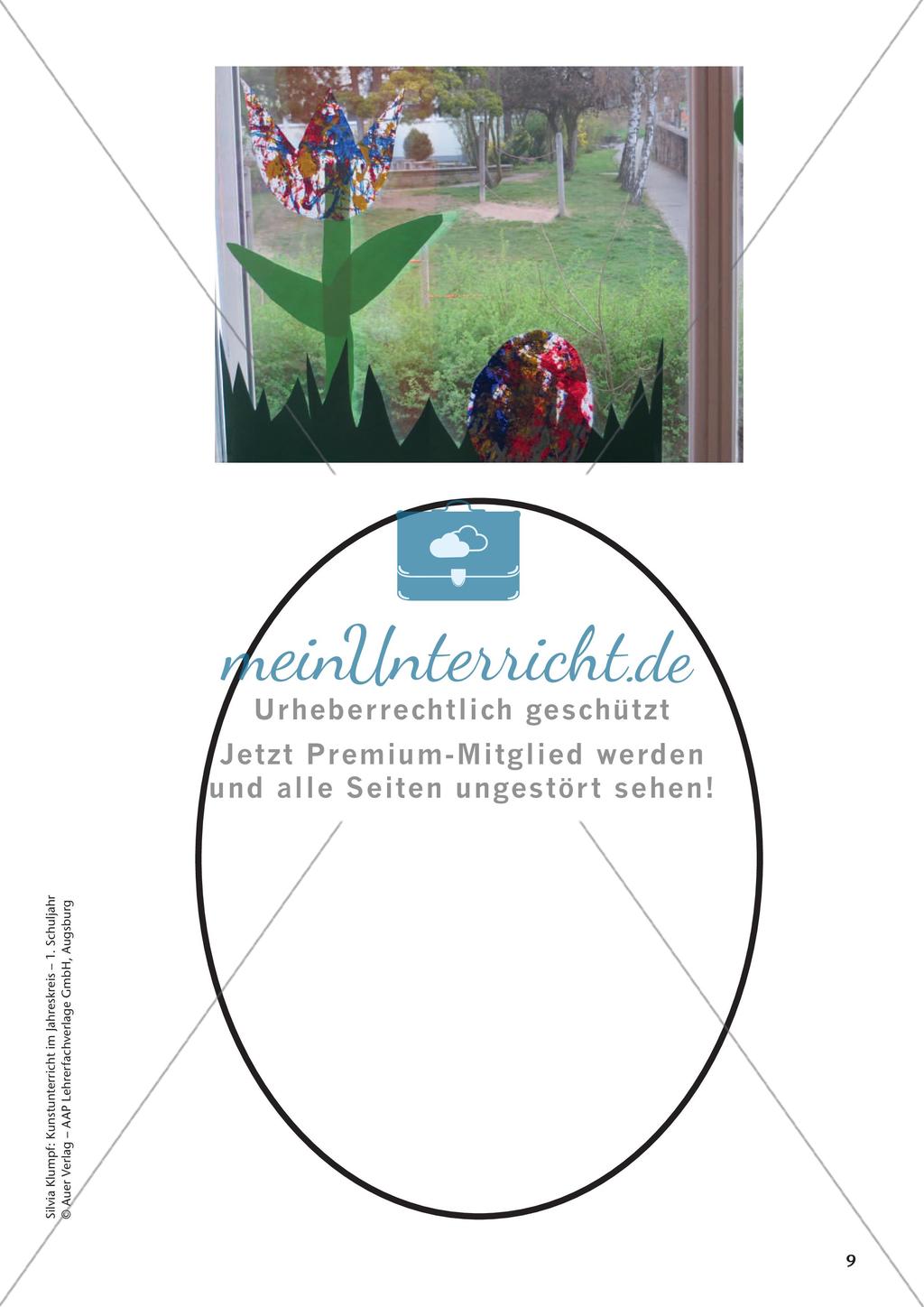 Kunstunterricht im Jahreskreis: Frühling Preview 11