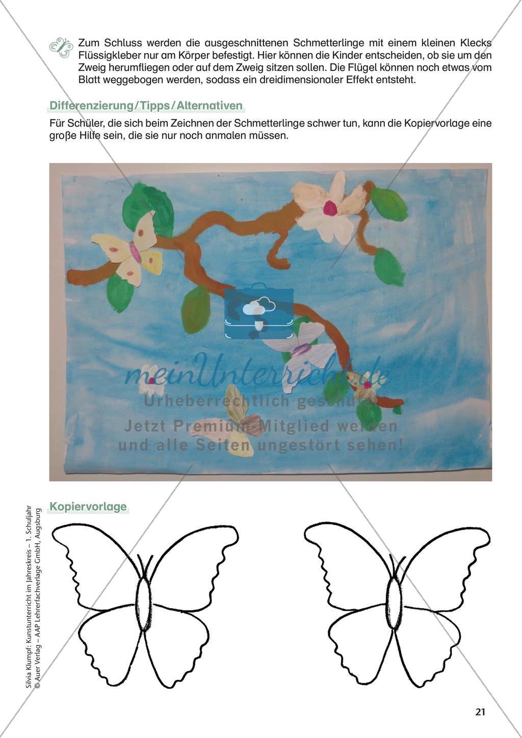 Kunstunterricht im Jahreskreis: Frühling Preview 23