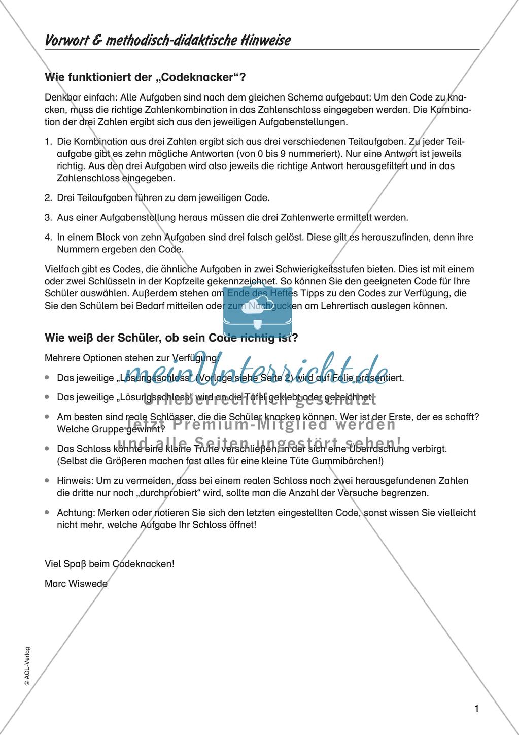 Codeknacker: Prozentrechnung Preview 3