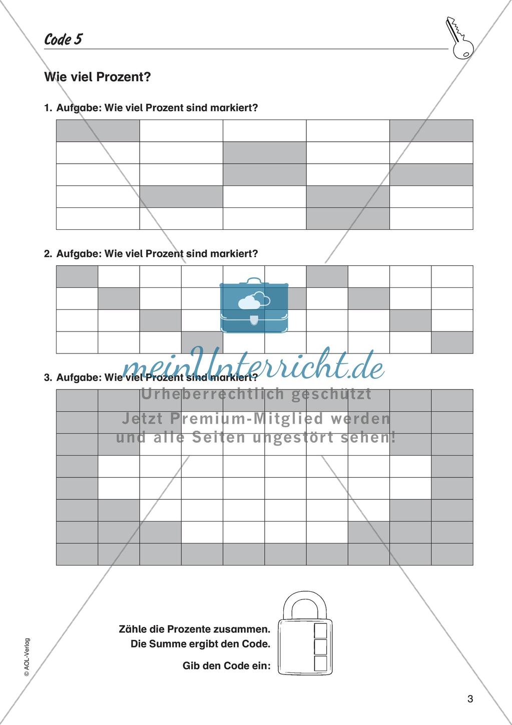 Codeknacker: Prozentrechnung Preview 5