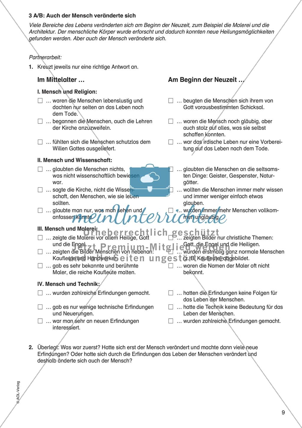Der Beginn der Neuzeit: Alles ändert sich Preview 11